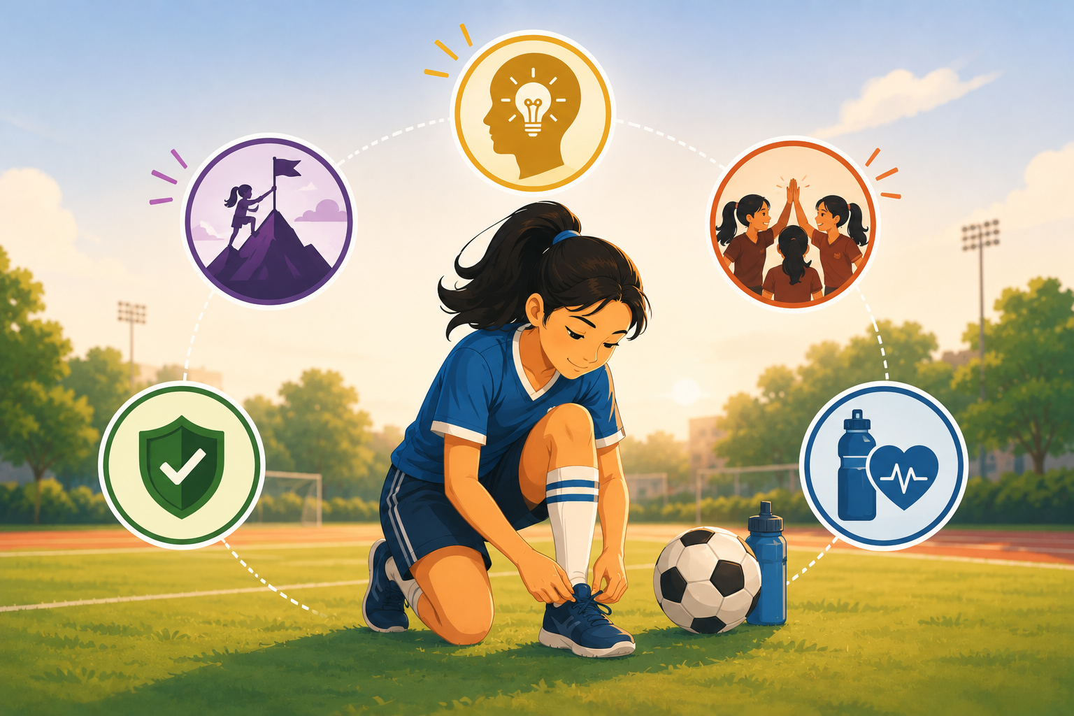 Sports teach life lessons
